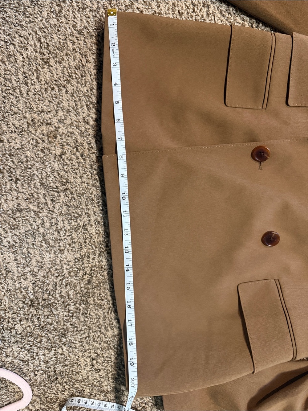 Ralph Lauren Purple Label Camel Wool Double Breasted Blazer 8 - Picture 15 of 15